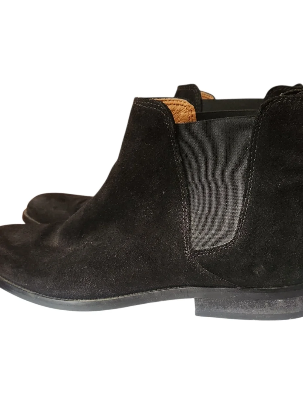 Men's Aldo Black Suede Chelsea Boots - Classic Slip-On Ankle Boots SZ 11